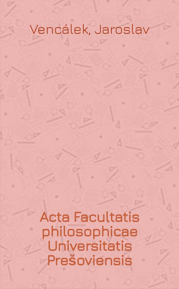 Acta Facultatis philosophicae Universitatis Prešoviensis : Teória fraktálnej demokracie = Теория фрактальной демократии
