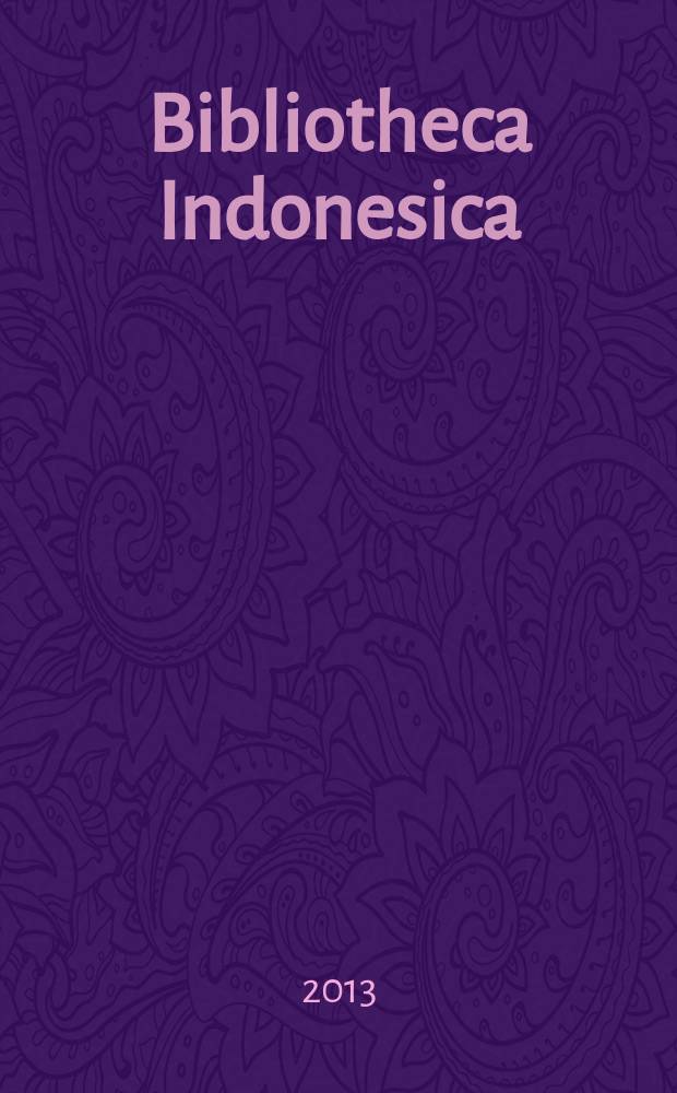 Bibliotheca Indonesica = Индонезийская библиотека