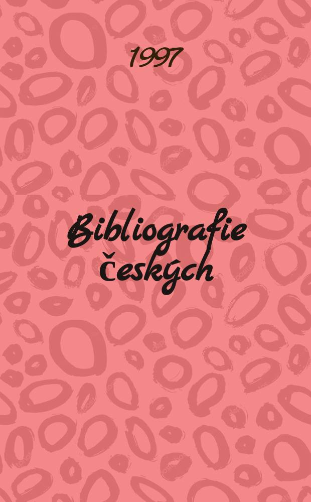 Bibliografie českých/československých dějin, 1918-1995 : výběr knih, sborníků a článků vydaných v letech 1990-1995. Sv. 1. = Т. 1