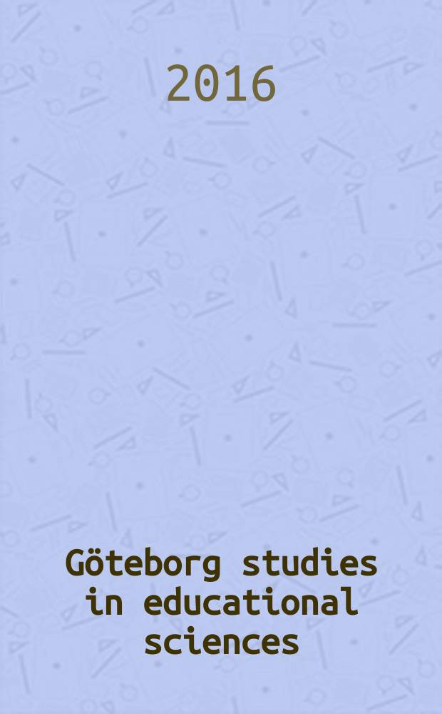 Göteborg studies in educational sciences : Bedömning som gemensam angelägenhet = Оценка общей проблемы: простая в теории, более трудная на практике; понимание и опыт учителей и учащихся