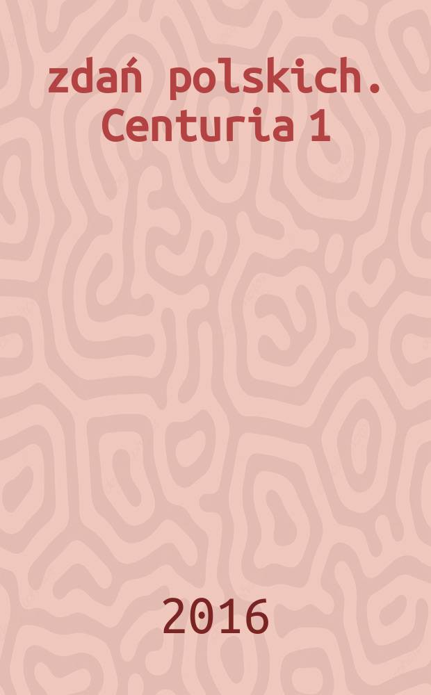 1000 zdań polskich. Centuria 1