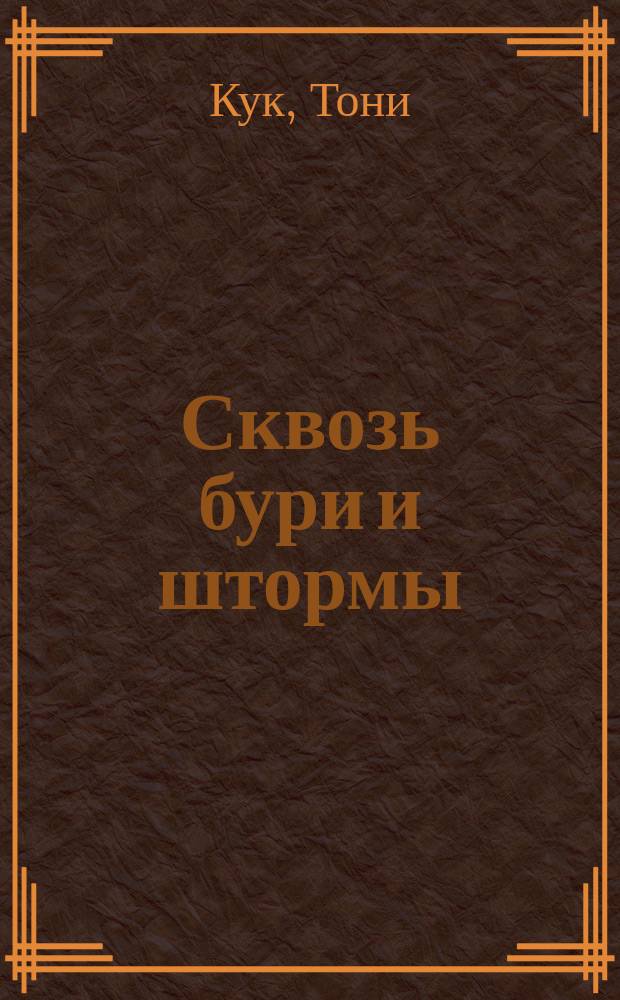 Сквозь бури и штормы : помощь небес во времена потрясений