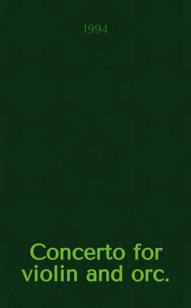 Concerto for violin and orc.: D-dur: op. 35; Variations on a Rococo theme: for cello and orc.: op. 33 / P. I. Tchaikovsky; исполн.: D. Oistrax, violin, The USSR Symphony Orc., cond. K. Kondrashin (1), M. Rostropovich, cello, The Leningrad Philharmonic Orc., cond. G. Rozhdestvensky (2)