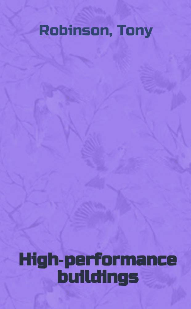 High-performance buildings : a guide for owners & managers