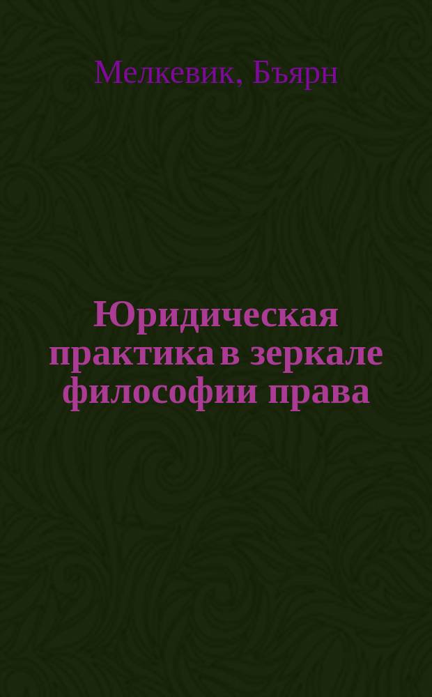 Юридическая практика в зеркале философии права