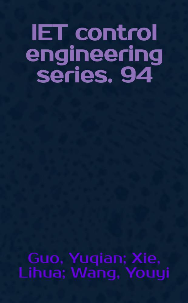 IET control engineering series. 94 : Analysis and design of reset control systems