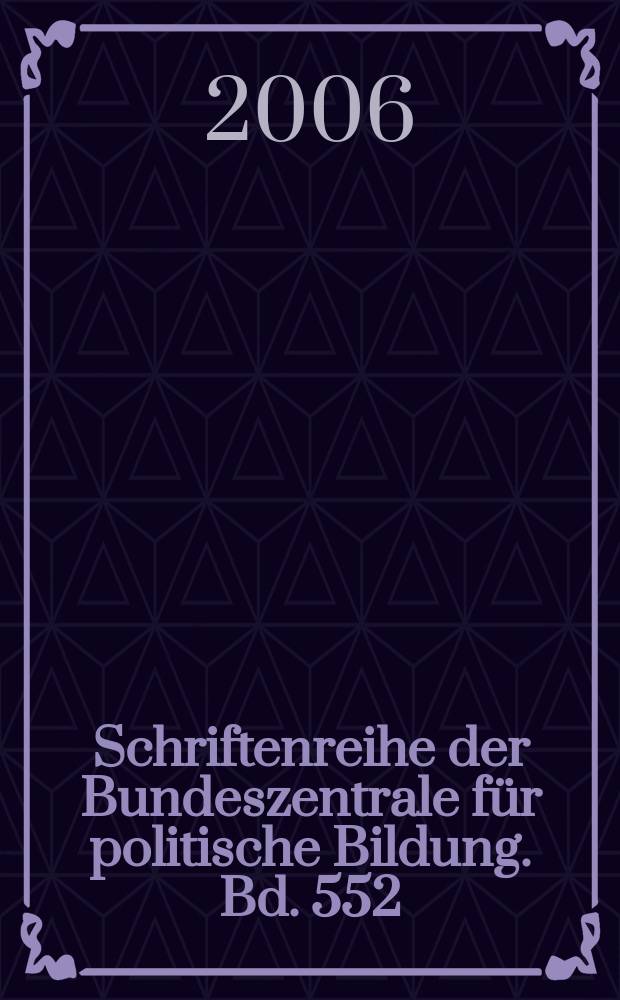 Schriftenreihe der Bundeszentrale f&uuml;r politische Bildung. Bd. 552 : Wissen und Eigentum = Знания и собственность