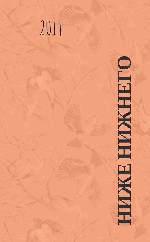 Ниже нижнего : новейшие опыты околоволжского краеведения в 2 кн. Кн.1