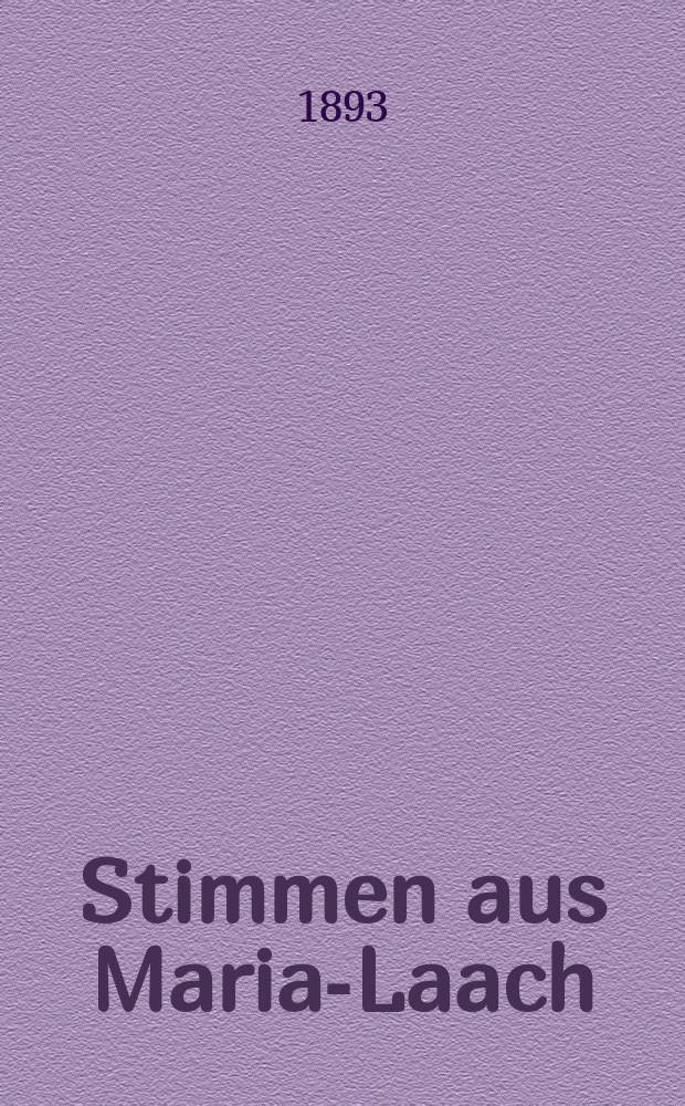 Stimmen aus Maria-Laach : katholische Bl&auml;tter. Bd.44, [H.]2