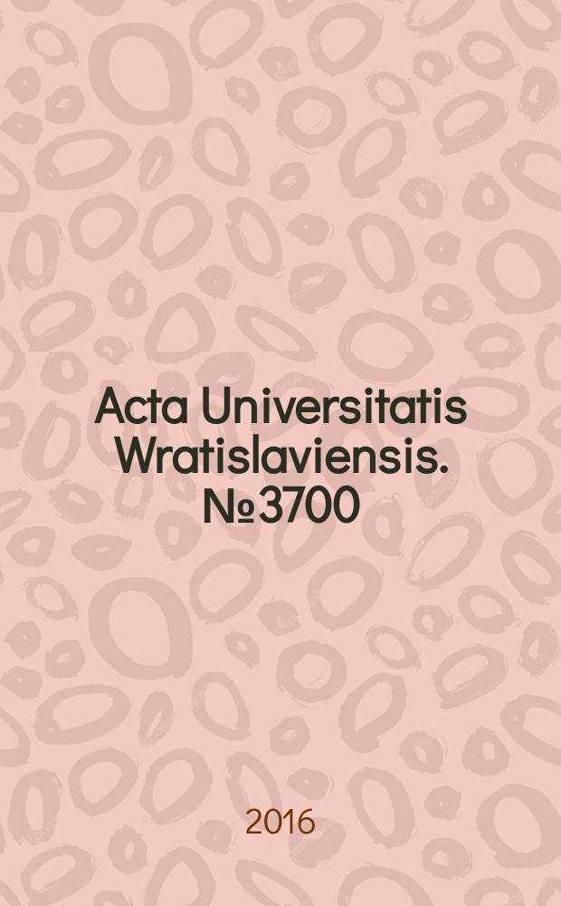 Acta Universitatis Wratislaviensis. № 3700 : Objectivity in journalism = Объективность в журналистике