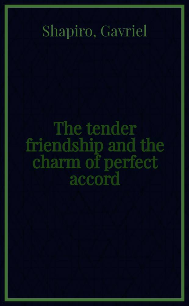 The tender friendship and the charm of perfect accord : Nabokov and his father = Нежная дружба и очарование совершенного согласия