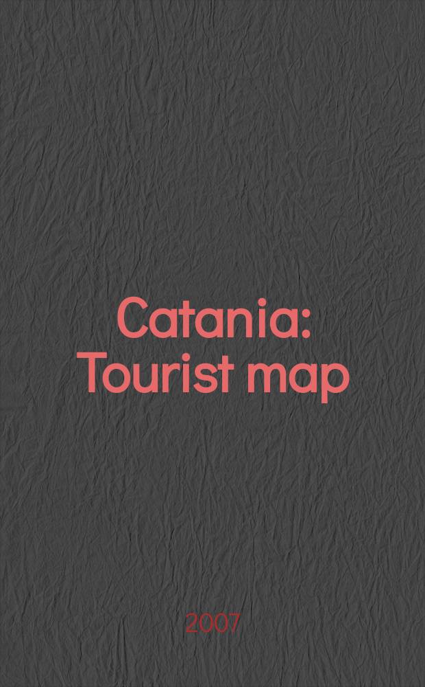 Catania : Tourist map