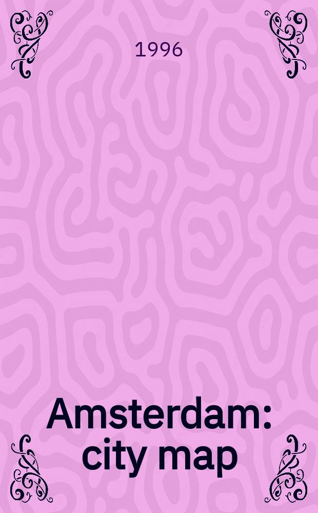 Amsterdam : city map