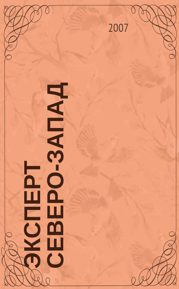 Эксперт Северо-Запад : Спец. проект журн. "Эксперт". 2007, № 1/3 (303/305)