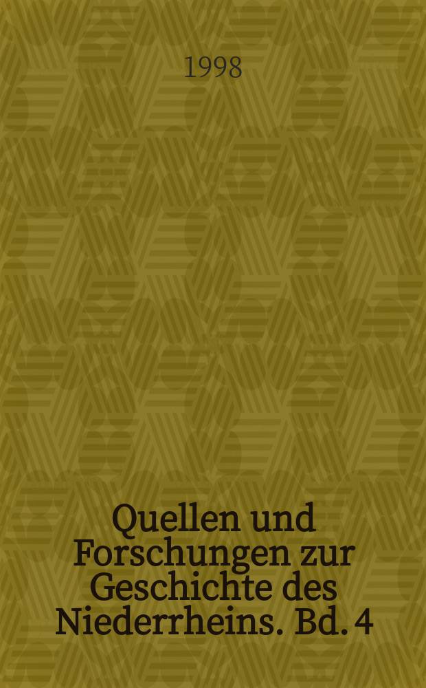Quellen und Forschungen zur Geschichte des Niederrheins. Bd. 4 : Düsseldorf im Kartenbild = Дюссельдорф на географических картах