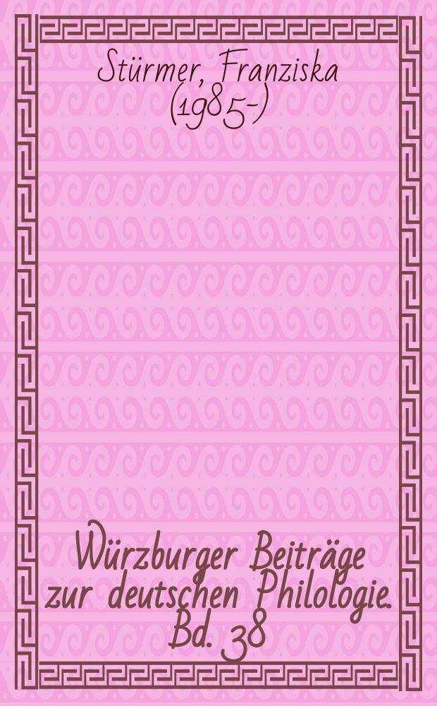 Würzburger Beiträge zur deutschen Philologie. Bd. 38 : "Leverkühn der Mensch und seine tragische Lebensgeschichte" = "Человек Леверкюн и история его трагической жизни": "Доктор Фаустус" Томаса Манна и биография Шекспира Фрэнка Харриса