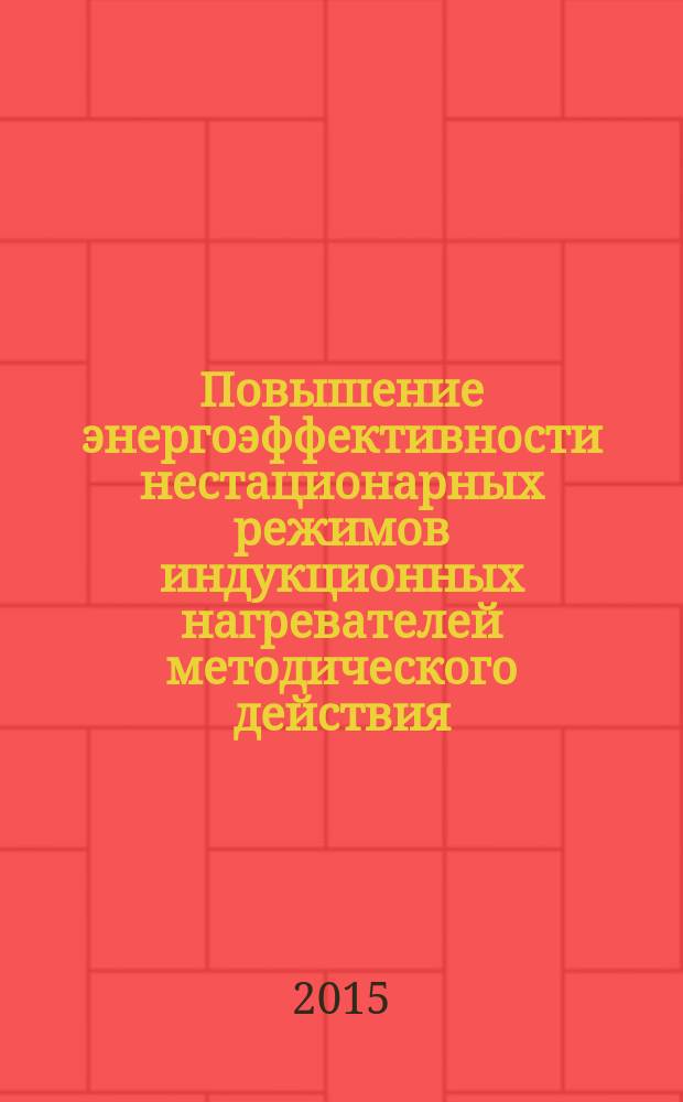 Повышение энергоэффективности нестационарных режимов индукционных нагревателей методического действия : автореферат диссертации на соискание ученой степени кандидата технических наук : специальность 05.09.10 <Электротехнология>