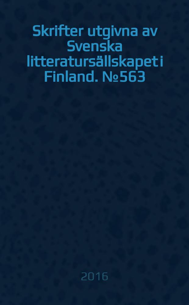 Skrifter utgivna av Svenska litteratursällskapet i Finland. № 563:3 : Samlade skrifter = Полное собрание сочинений. Часть 3. Комментарий к части 1 "Стихотворения и афоризмы" Эдит Сёдергран