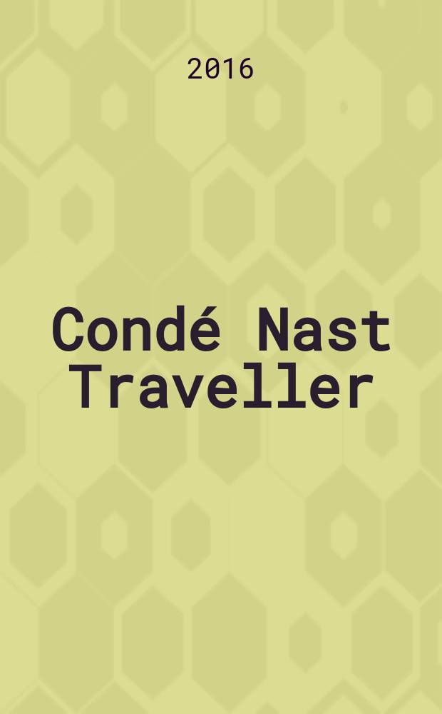 Condé Nast Traveller : ежемесячный журнал. 2016/2017, № 12/1 (49)