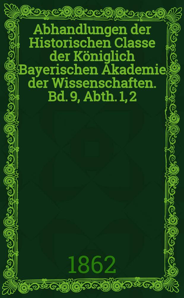Abhandlungen der Historischen Classe der Königlich Bayerischen Akademie der Wissenschaften. Bd. 9, Abth. 1, [2] : Valentin Ferdinand's Beschreibung der Serra Leoa = Описание Валентином Фердинандом Сьерра-Леоне: со вступлением о морских путешествиях к Западному побережью Африки в 14 в.