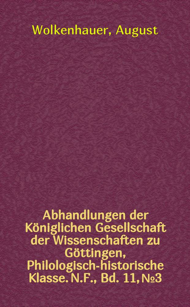 Abhandlungen der Königlichen Gesellschaft der Wissenschaften zu Göttingen, Philologisch-historische Klasse. N.F., Bd. 11, № 3 : 1908/1909. Sebastian Münsters handschriftliches Kollegienbuch aus dem Jahren 1515-1518 und seine Karten = Рукописная книга Себастьяна Мюнстера в 1515-1518 гг. и его карты