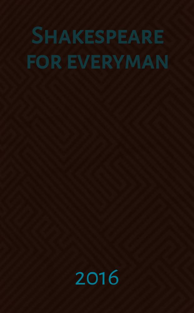 Shakespeare for everyman: Ben Greet in early twentieth-century America = Шекспир для обывателя: Бен Грит в начале 20 века в Америке