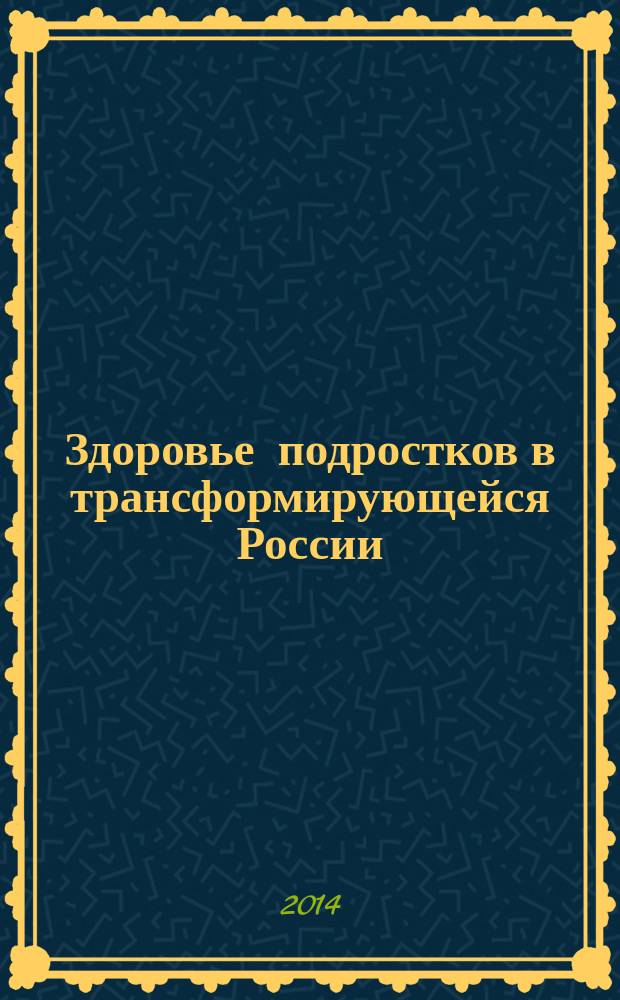 Здоровье подростков в трансформирующейся России: социологический анализ (на материалах Республики Татарстан) : автореферат диссертации на соискание ученой степени кандидата социологических наук : специальность 14.02.05 <Социология медицины>