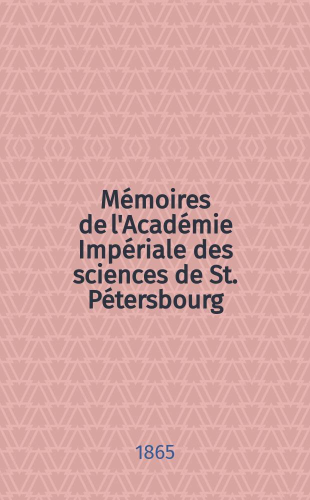 Mémoires de l'Académie Impériale des sciences de St. Pétersbourg : avec l'histoire de l'Academie. Sér. 7, t. 9, № 1 : Drei in der Kaiserlichen öffentlichen Bibliothek zu St. Petersburg befindliche astronomische Instrumente mit arabischen Inschriften