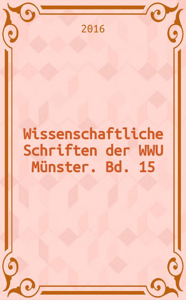 Wissenschaftliche Schriften der WWU Münster. Bd. 15 : Sprache und soziale Ordnung = Язык и социальный порядок