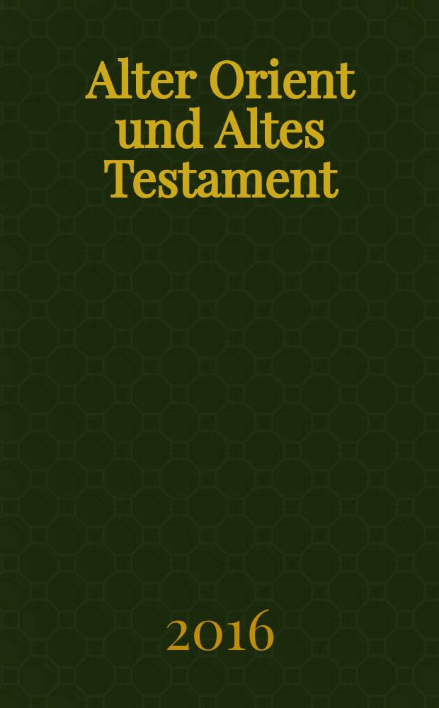 Alter Orient und Altes Testament : Veröffentlichungen zur Kultur und Geschichte des Alten Orients und des Alten Testaments. Bd. 430 : dšára-ì-sa6 und ur-ba-gára = Исследование официальных текстов на ново-шумерском из Гирсу периода ранних династий