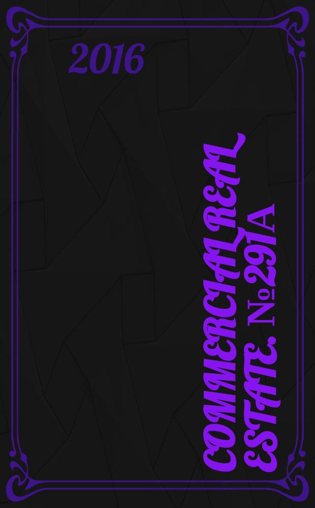Commercial real estate. № 291А (спецвып.) : Crebes