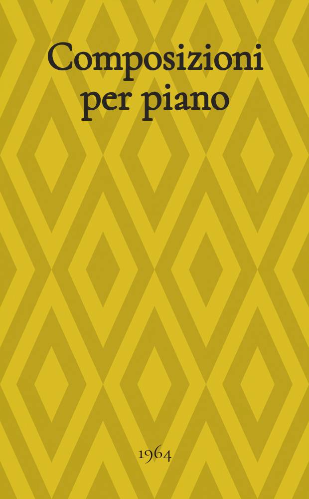Composizioni per piano