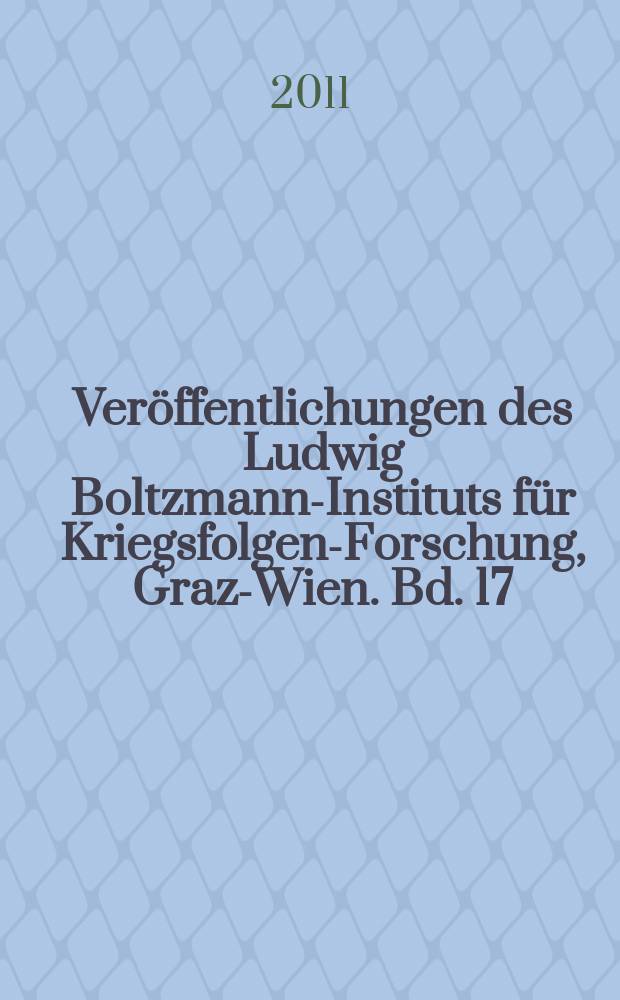 Veröffentlichungen des Ludwig Boltzmann-Instituts für Kriegsfolgen-Forschung, Graz-Wien. Bd. 17 : Brennpunkt Berg-Karabach = Горячая точка Нагорный Карабах