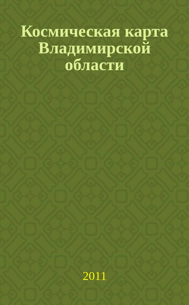 Космическая карта Владимирской области