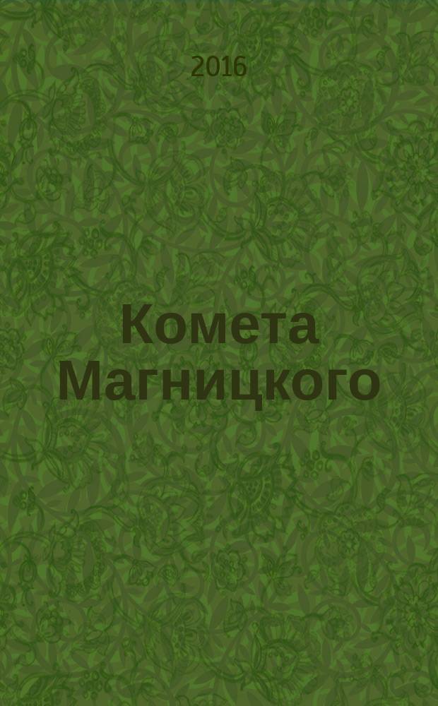 Комета Магницкого : роман