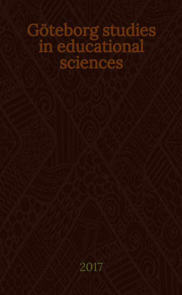 Göteborg studies in educational sciences : Framåt marsch! = Вперед, марш! Роль инструктора по верховой езде: от прошлого к современности с перспективой на будущее