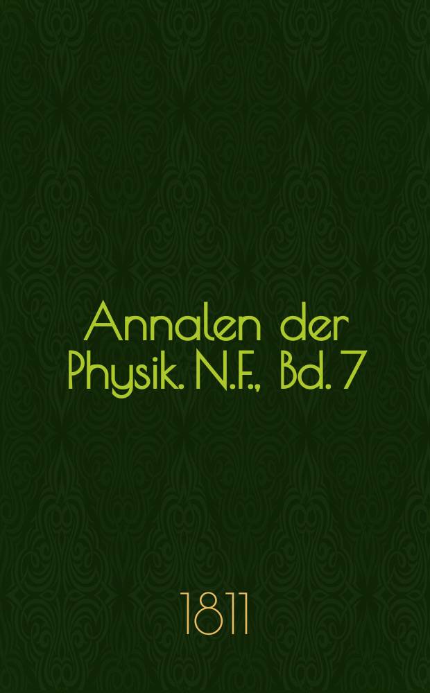 Annalen der Physik. N.F., Bd. 7 (37)