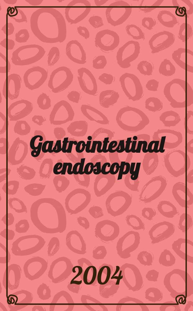 Gastrointestinal endoscopy : The offic. j. of the Amer. soc. for gastrointestinal endoscopy. Vol. 59, № 1