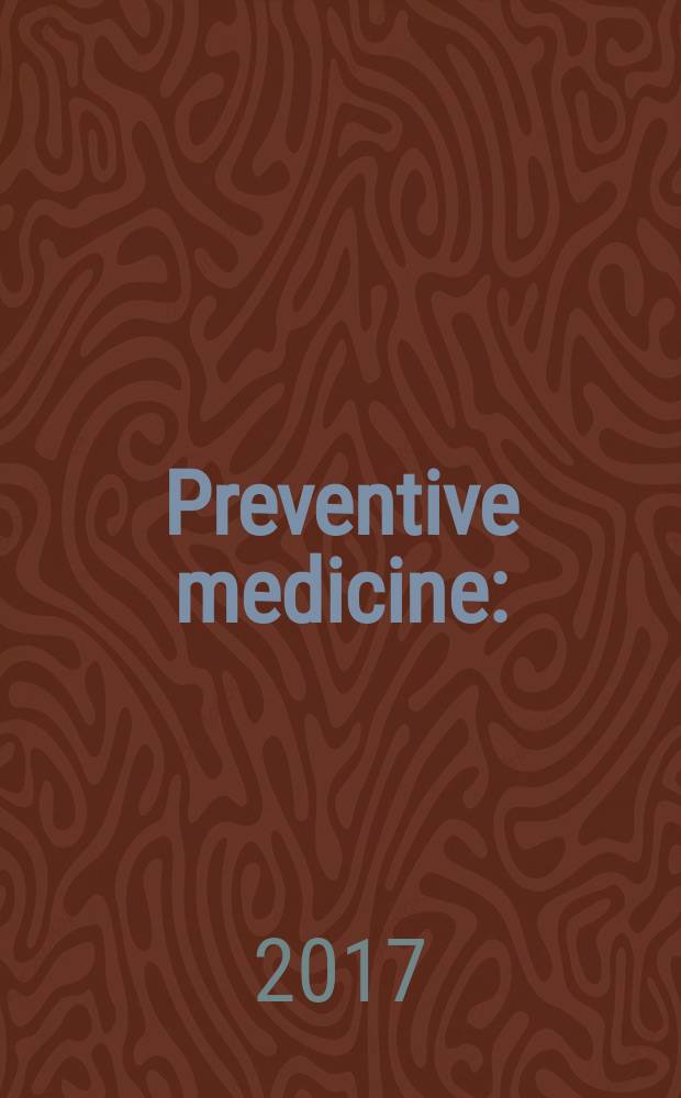 Preventive medicine : (brief course for English-speaking students) = Профилактическая медицина. Краткий курс для англоязычных студентов.