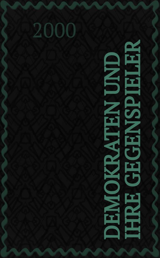 Demokraten und ihre Gegenspieler : Norddeursche in der Revolution von 1848/49 = Демократы и их противники