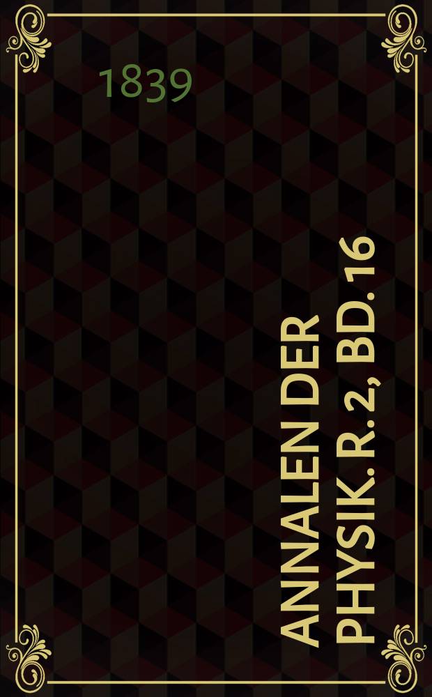 Annalen der Physik. R. 2, Bd. 16 (122)