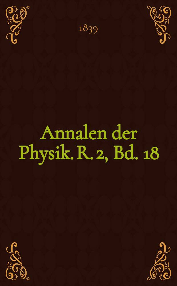 Annalen der Physik. R. 2, Bd. 18 (124)
