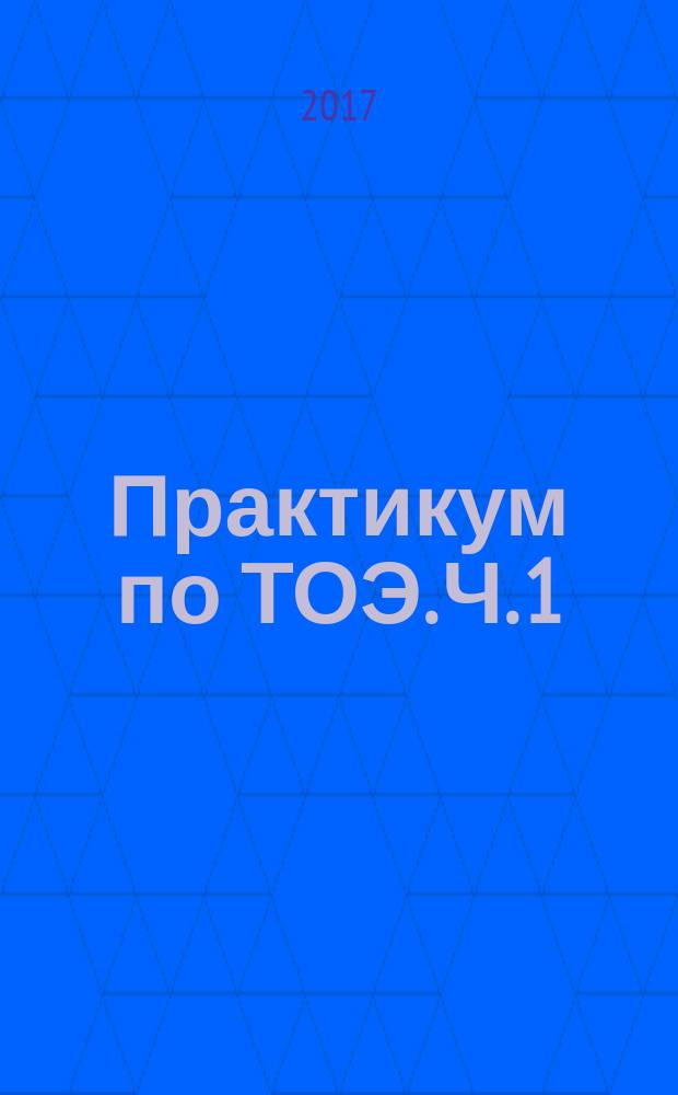Практикум по ТОЭ. Ч. 1
