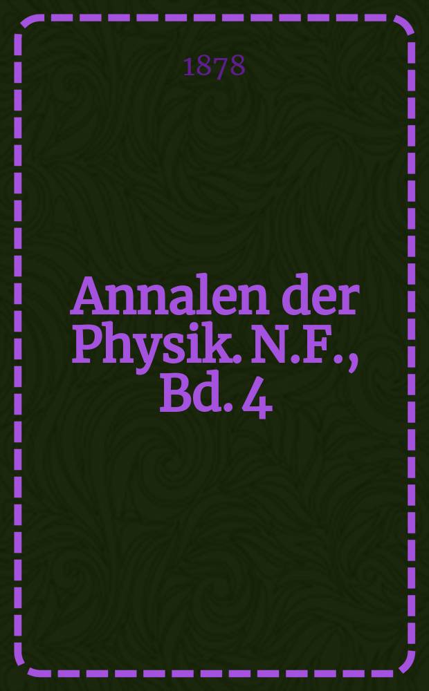 Annalen der Physik. N.F., Bd. 4 (240)