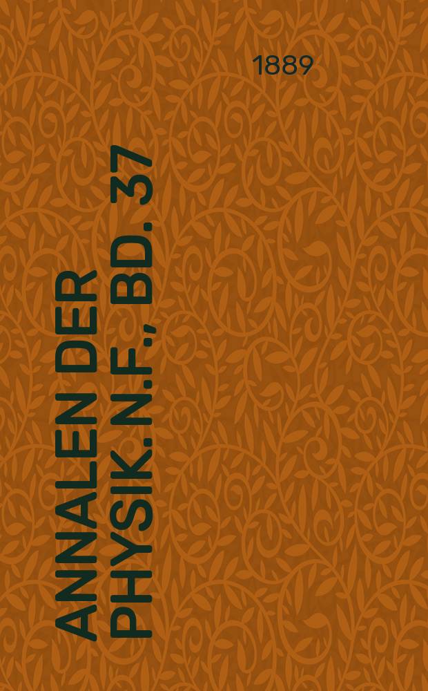 Annalen der Physik. N.F., Bd. 37 (273)