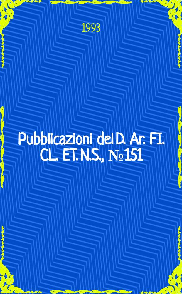 Pubblicazioni del D. Ar. FI. CL. ET. N.S., № 151 : Fabulae Aesopicae = Басни Эзопа.