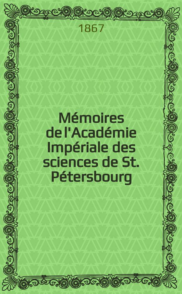 M&eacute;moires de l'Acad&eacute;mie Imp&eacute;riale des sciences de St. P&eacute;tersbourg : avec l'histoire de l'Academie. S&eacute;r. 7, t. 11, № 11 : &Uuml;ber das Spatium intraaponeuroticum suprasternale und dessen Sacci coeci retro-sternocleidomastoidei = Надгрудное межапоневратическое клеточное пространство
