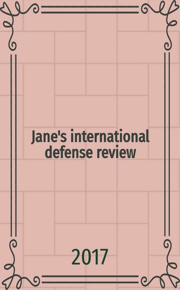 Jane's international defense review : Jane's IDR. Vol. 50, May