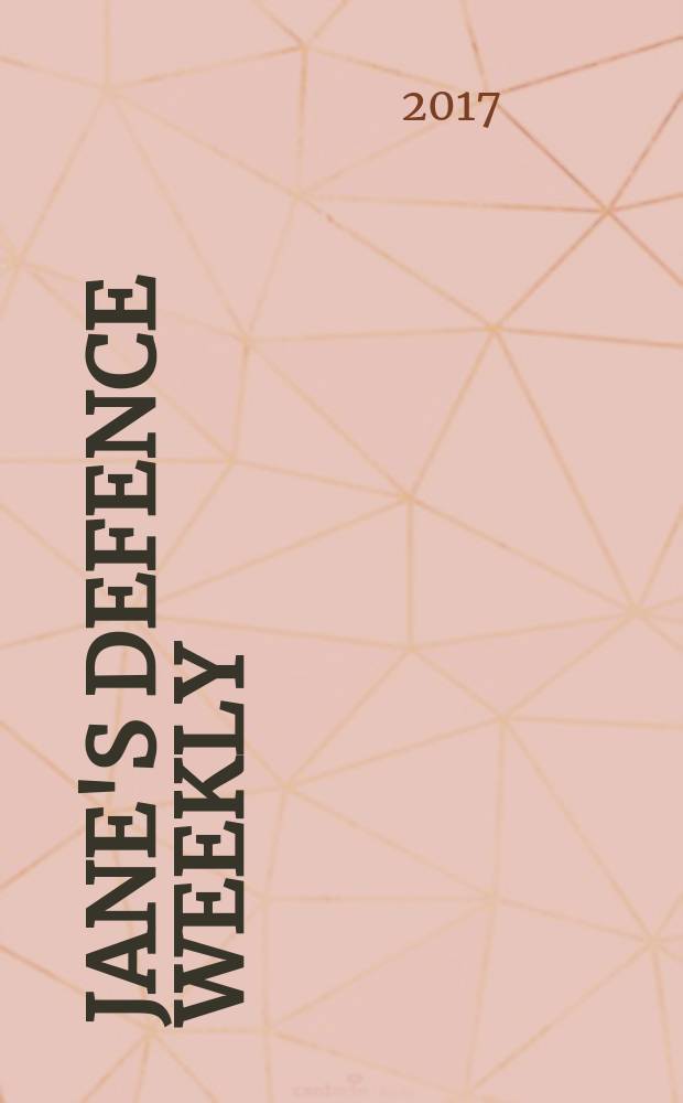 Jane's defence weekly : An intern. Thomson publ. Vol. 54, № 8