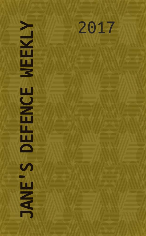 Jane's defence weekly : An intern. Thomson publ. Vol. 54, № 9